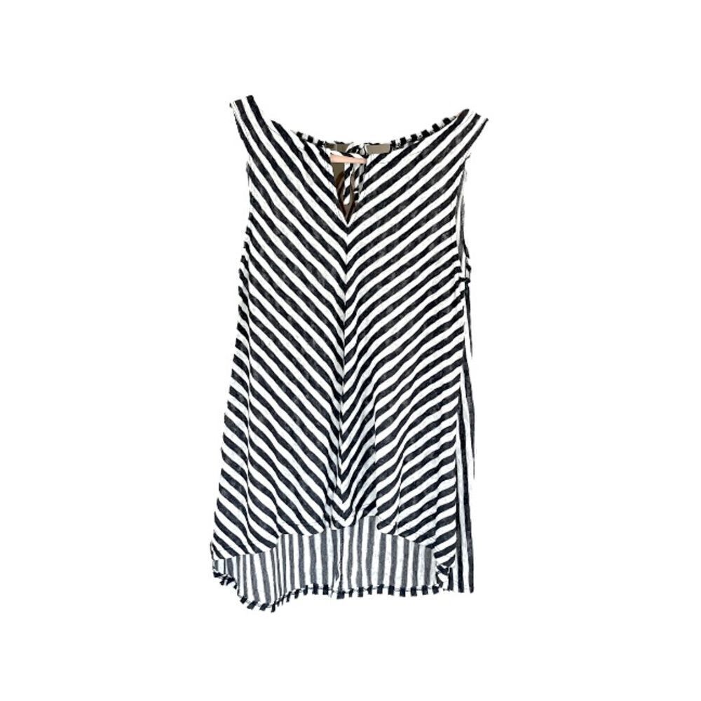 Coin 1804 Sheer Striped Beach Top (S)